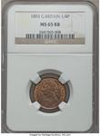 Großbritannien 1 Farthing 1893 auf der Auktion Heritage - 28. Mai 2015