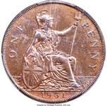 Großbritannien 1 Penny 1931 auf der Auktion Heritage - 13. September 2016
