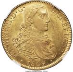 México 8 escudos 1809 Mo HJ en subasta Heritage - 29 de agosto de 2025