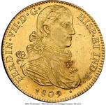 México 8 escudos 1809 Mo HJ en subasta Heritage - 29 de agosto de 2025