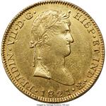 México 8 escudos 1821 G FS en subasta Heritage - 29 de agosto de 2025