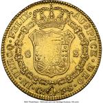 México 8 escudos 1821 G FS en subasta Heritage - 29 de agosto de 2025