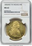 México 8 escudos 1806 Mo TH en subasta Heritage - 29 de agosto de 2025