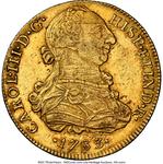 Peru 8 Escudos 1783 MI at auction Heritage - August 25, 2025