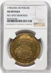 Peru 8 Escudos 1783 MI at auction Heritage - August 25, 2025