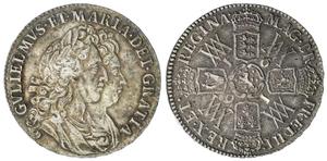 Großbritannien 1/2 Krone 1691 auf der Auktion Spink - 3. April 2025