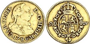 Spain 1/2 Escudo 1786 M DV at auction Aureo & Calicó - April 29, 2025