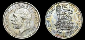 Wielka Brytania 1 szeląg 1930 na aukcji DNW - 13 grudnia 2016