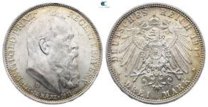 Deutschland 3 Mark 1911 D "Bayern" auf der Auktion Savoca Numismatik  - 17. Mai 2025
