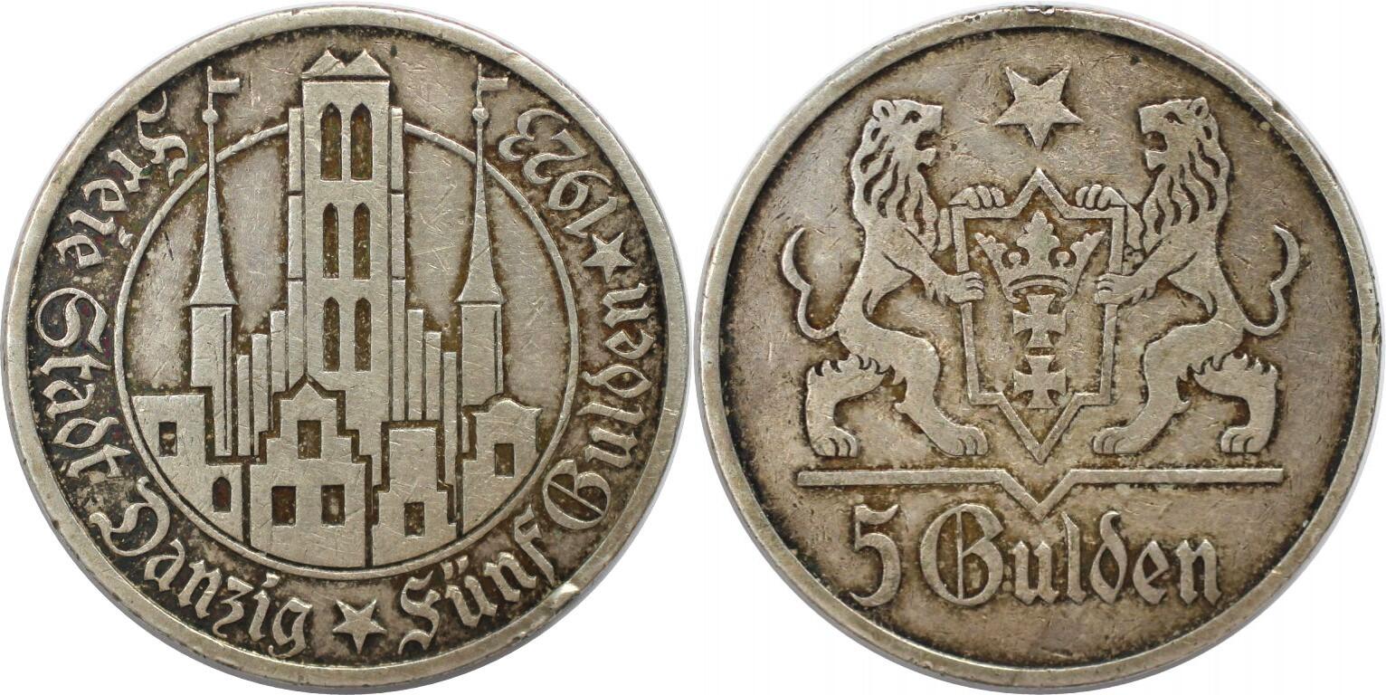 5 Gulden 1923 