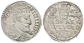 Польша Трояк (3 гроша) 1599 IF "Олькушский монетный двор" на аукционе Frühwald - 28 июня 2025