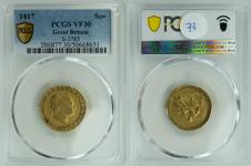 United Kingdom Sovereign 1817 at auction Warin Global Investments - May 23, 2025