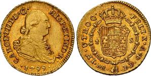Перу 1 эскудо 1799 IJ auf der Auktion Sedwick - 9. Mai 2025