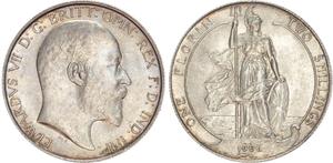 Großbritannien 2 Schilling (Florin) 1906 auf der Auktion Stanley Gibbons Baldwin's - 21. Oktober 2024