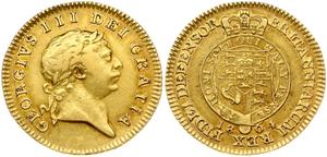 Großbritannien 1/2 Guinee 1804 "Wappen mit Hosenband" auf der Auktion Numisbalt - 9. Februar 2025