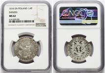 Polen 18 Gröscher (Ort) 1616 SA "Danzig" auf der Auktion Numisbalt - 9. März 2025