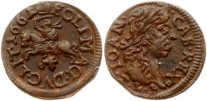 Poland Schilling (Szelag) 1661 TLB "Lithuanian Boratynka" at auction Numisbalt - March 9, 2025