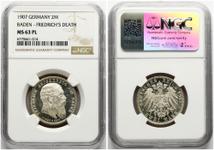 Deutschland 2 Mark 1907 "Baden" auf der Auktion Numisbalt - 11. Mai 2025