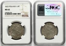 Polen 18 Gröscher (Ort) 1623 auf der Auktion Numisbalt - 11. Mai 2025