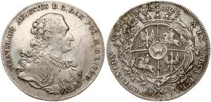 Poland Thaler 1766 FS "Portrait in armor" at auction Numisbalt - May 11, 2025