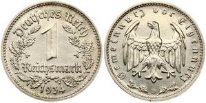 Deutschland 1 Reichsmark 1934 D auf der Auktion Numisbalt - 8. Juni 2025