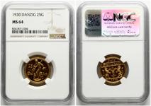 Poland 25 Gulden 1930 "Statue Of Neptune" at auction Numisbalt - July 13, 2025