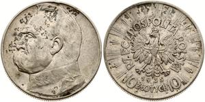 Poland 10 Zlotych 1935 "Jozef Pilsudski" at auction Numisbalt - July 13, 2025