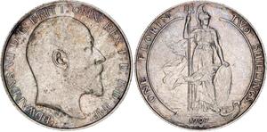Großbritannien 2 Schilling (Florin) 1907 auf der Auktion Katz - 9. März 2025