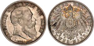Deutschland 2 Mark 1907 "Baden" auf der Auktion Katz - 15. Mai 2025