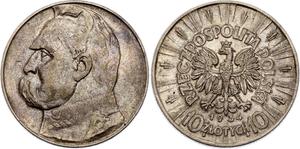 Polska 10 złotych 1934 "Józef Piłsudski" na aukcji Katz - 19 czerwca 2025
