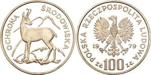 Polska 100 złotych 1979 MW "Kozica" na aukcji Katz - 19 czerwca 2025