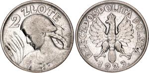 Poland 2 Zlote 1925 at auction Katz - July 10, 2025