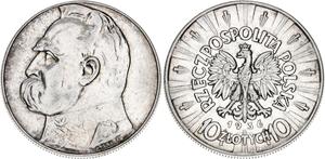 Polska 10 złotych 1936 "Józef Piłsudski" na aukcji Katz - 10 lipca 2025