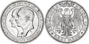 Germany 3 Mark 1911 A "Prussia" at auction Katz - July 10, 2025