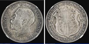 Großbritannien 1/2 Krone 1914 auf der Auktion London Coins - 3. Dezember 2023
