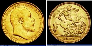 United Kingdom Half Sovereign 1905 at auction London Coins - March 2, 2025