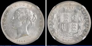 Großbritannien 1/2 Krone 1844 auf der Auktion London Coins - 2. März 2025