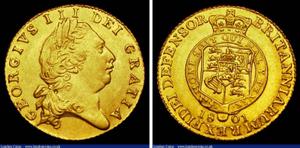 Великобритания 1/2 гинеи 1801 "Герб с подвязкой" на аукционе London Coins - 1 июня 2025