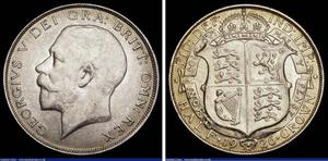 Wielka Brytania 1/2 korony 1926 na aukcji London Coins - 1 czerwca 2025