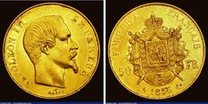 France 50 Francs 1855 A at auction London Coins - June 1, 2025