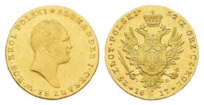 Polen 25 Zlotych 1817 IB "Großer Kopf" auf der Auktion Rhenumis - 15. Mai 2025