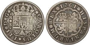 Spanien 4 Reales 1761 S JV auf der Auktion Casa de Subastas de Madrid - 25. April 2025