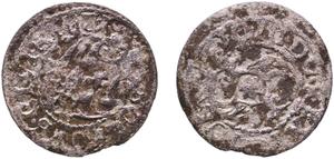Poland Schilling (Szelag) no date (1587-1632) "Riga" at auction CoinsNB - July 12, 2025