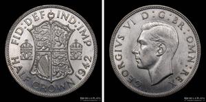 Großbritannien 1/2 Krone 1942 HP auf der Auktion Rio de la Plata - 15. Dezember 2023