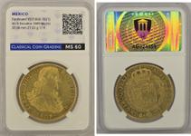 México 8 escudos 1809 Mo HJ en subasta Great Coins & Art Auctions - 12 de septiembre de 2025