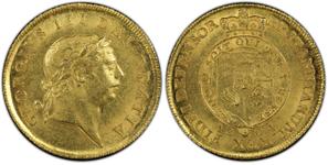 Großbritannien 1/2 Guinee 1804 "Wappen mit Hosenband" auf der Auktion Galleria Auctions Tokyo - 29. März 2025