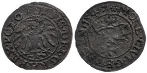 Polska Szeląg 1547 "Gdańsk" na aukcji Münzgalerie München MGM Handelsgesellschaft mbH & Co. Joker KG - 6 kwietnia 2025
