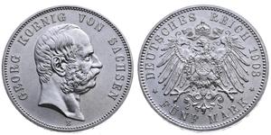 Deutschland 5 Mark 1903 E "Sachsen" auf der Auktion Münzgalerie München MGM Handelsgesellschaft mbH & Co. Joker KG - 6. April 2025