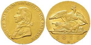 Preußen Doppelter Friedrichs d'or 1811 A auf der Auktion Constantin Coins - 24. Januar 2025