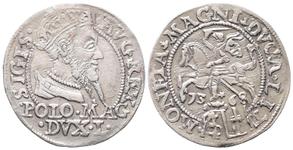 Polska 1 grosz 1568 "Litwa" na aukcji Constantin Coins - 23 maja 2025